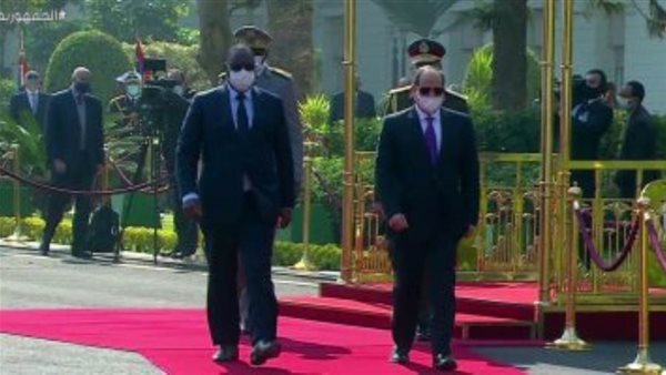 مراسم استقبال رسمية..