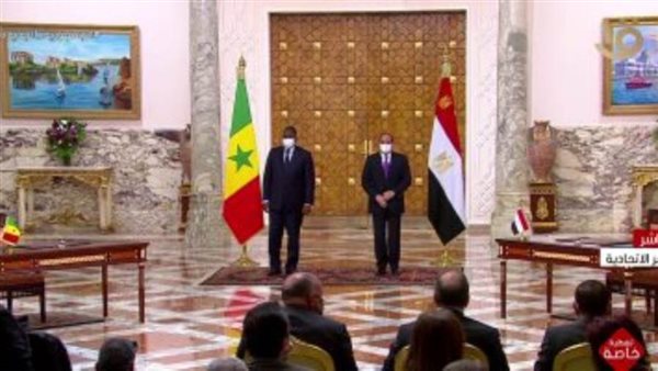 الرئيس السيسي ونظيره