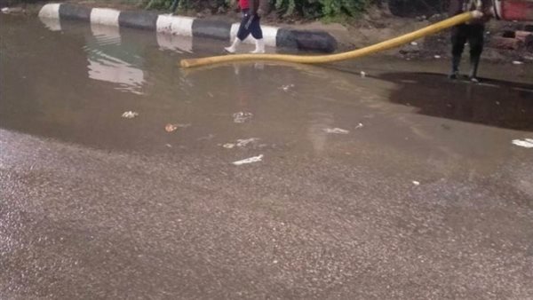 شفط مياه الأمطار