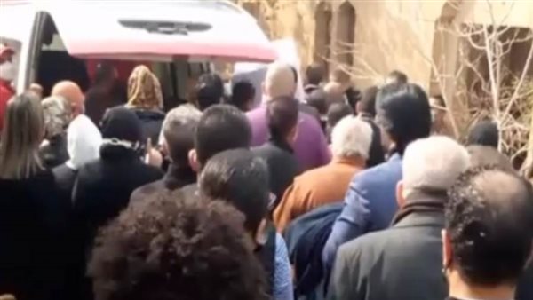 جنازة شقيقة سهير