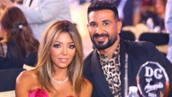 أحمد سعد وزوجته _