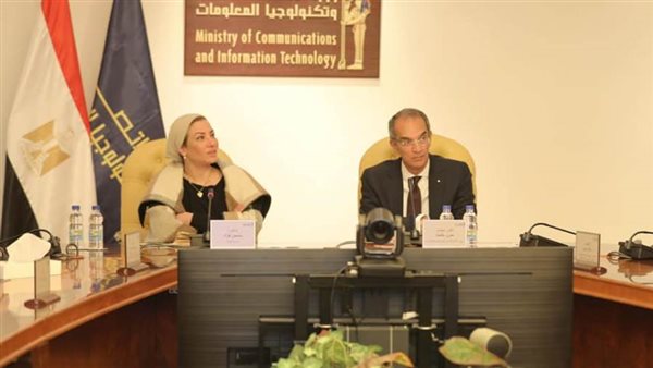 وزيرا البيئة والاتصالات