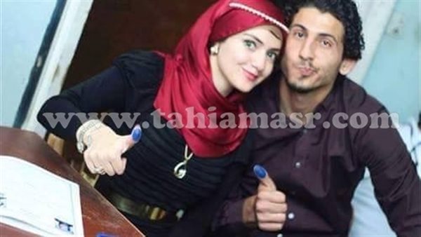 حجازى وزوجته