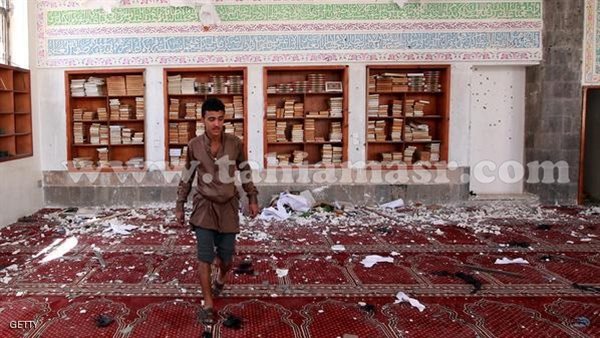 جزء من انفجار مسجد