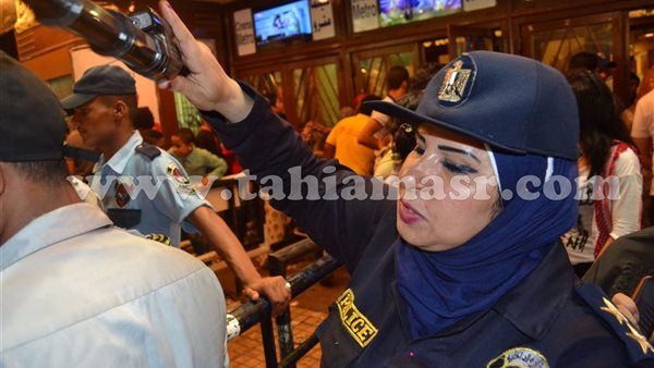 الشرطة النسائية تنتشر