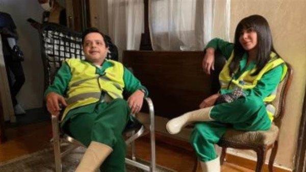 محمد هنيدي ومنى زكي/أرشيفية