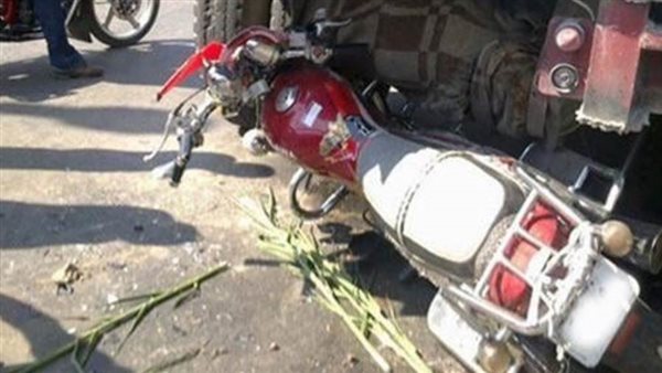 إصابة شخصين فى حادث