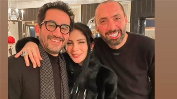 أحمد حلمي ومنى زكي