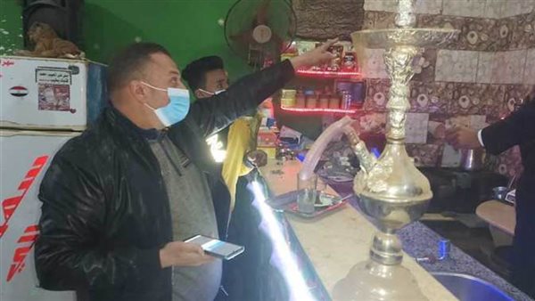 غلق مقاهى بدمياط