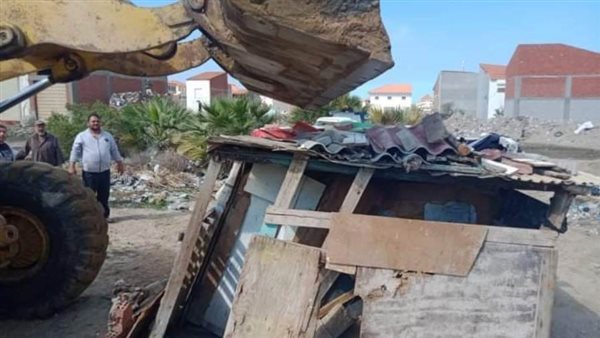 حملة اشغالات بدمياط