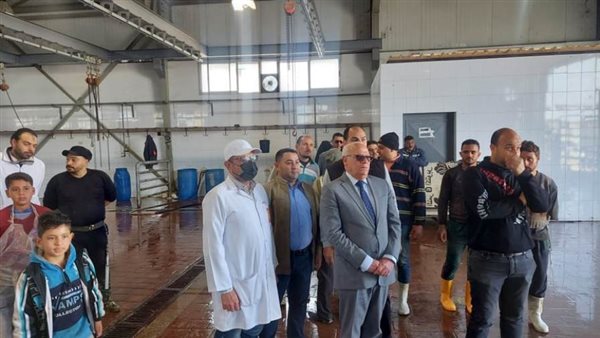 محافظ بورسعيد يتفقد