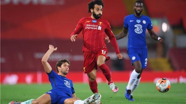 محمد صلاح أمام تشيلسي