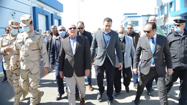 محافظ بورسعيد يتفقد
