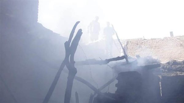 حريق يلتهم منزل بالأقصر