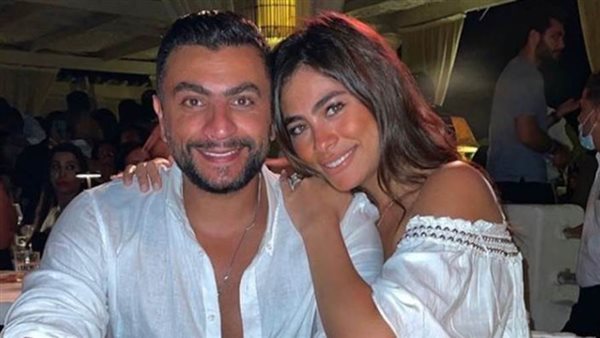 هاجر أحمد وزوجها/أرشيفية