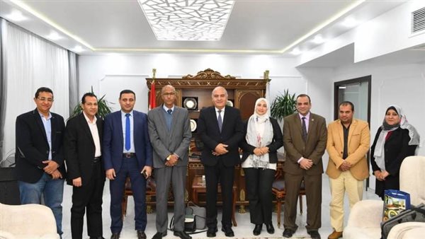 جانب من الزيارة