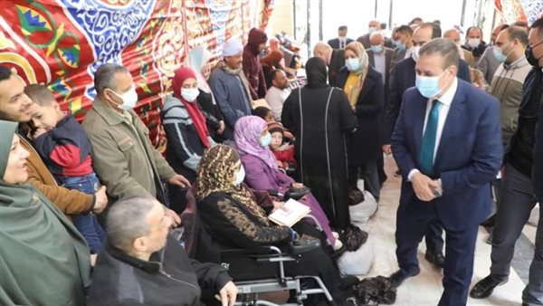 محافظ المنوفية يشهد