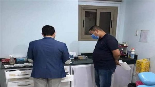 غلق معمل تحاليل بالغربية