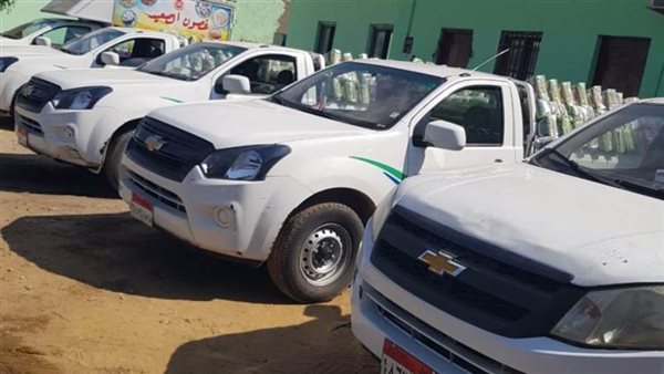 المنيا تدفع 10 سيارات