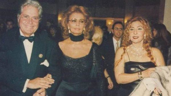 حسين فهمي ونادية