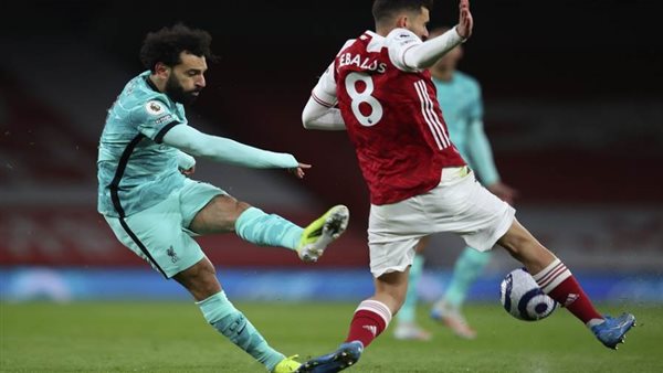 محمد صلاح امام ارسنال