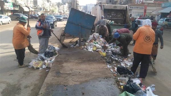 حملة نظافة فى الدقهلية