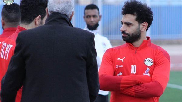 محمد صلاح مع المنتخب