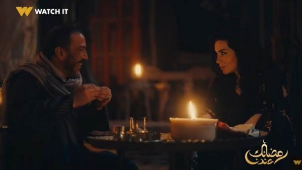 طارق لطفي ومي عز