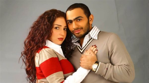 مي عز الدين وتامر