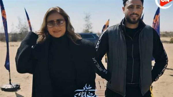 نيللي كريم وزوجها