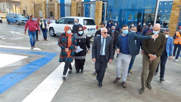 محافظ بورسعيد يتفقد