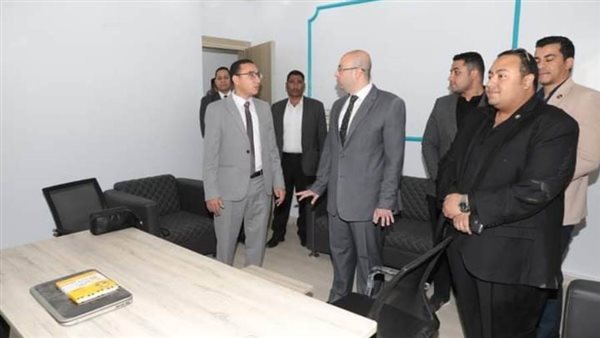 محافظ بنى سويف يفتتح