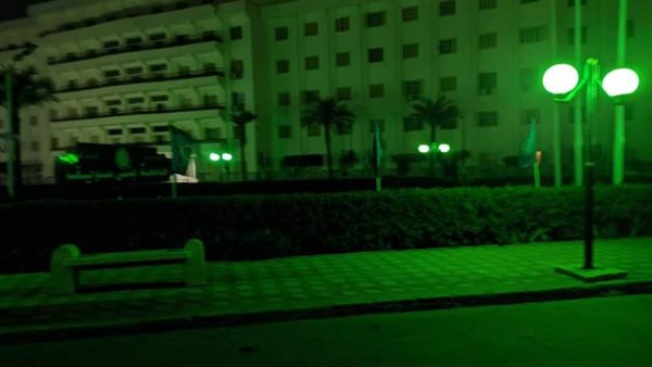 إضاءة جامعة بني سويف