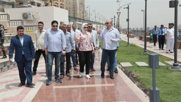 محافظ بني سويف يتابع