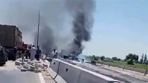 حادث مروع تسبب فى