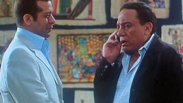 عادل إمام وشريف منير