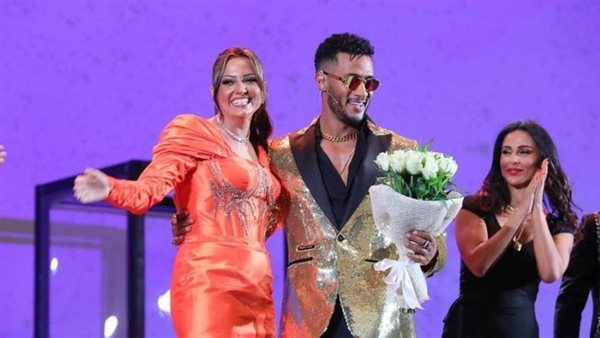 محمد رمضان وبشرى