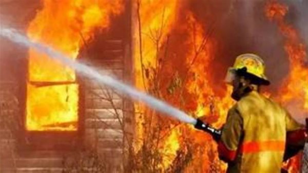 السيطرة علي حريق