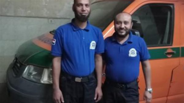 طاقم بإسعاف بني سويف