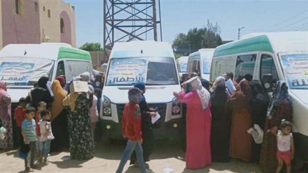 الكشف على 1950 مواطنا