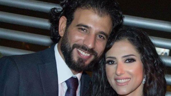 حنان مطاوع وزوجها