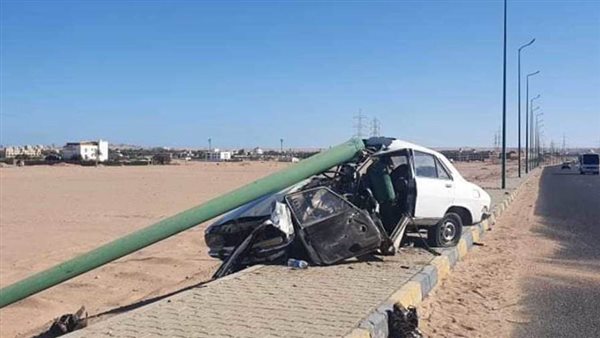 إصابة شخصين في اصطدام