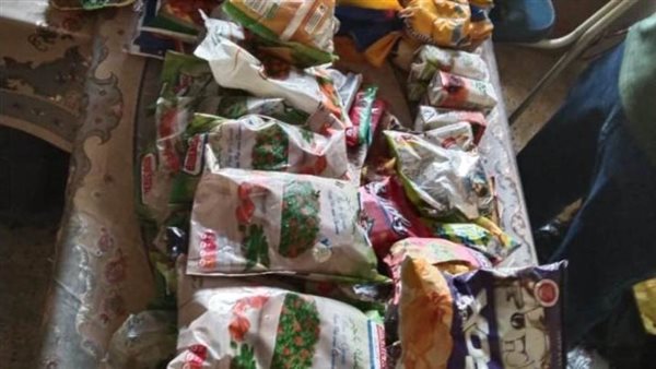 ضبط 963 كيلو أغذية