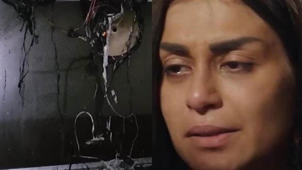 حريق منزل منة فضالي