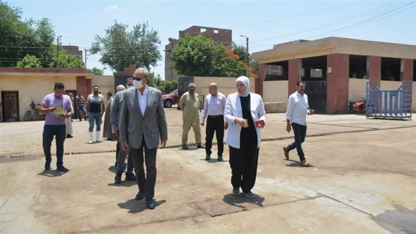 محافظ القليوبية يتفقد