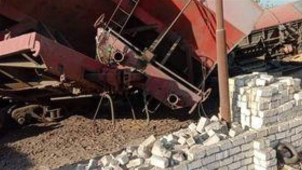 انقلاب قطار بضائع