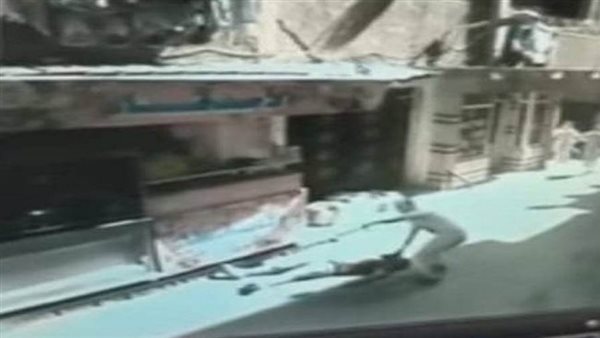 المتهم أثناء تنفيذ