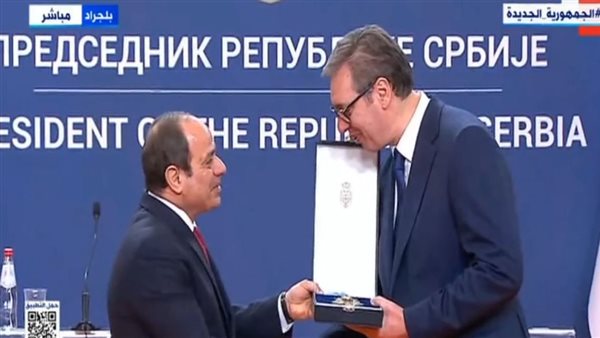 الرئيس السيسي ونظيره