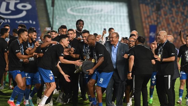 احتفالات لاعبي الزمالك