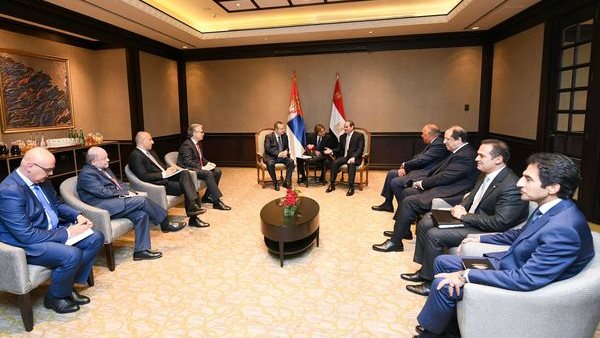 الرئيس السيسي خلال